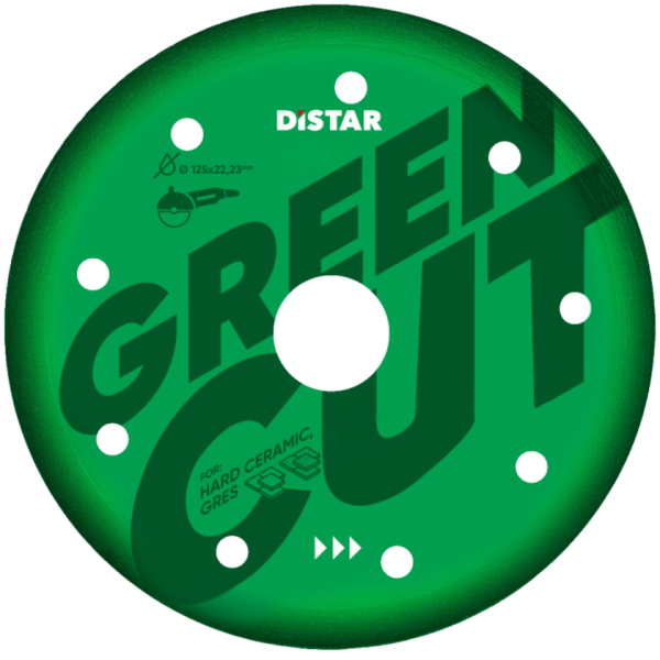 DiSTAR GREEN CUT (Feinschnitt Feinsteinzeug) - Ø 125 mm