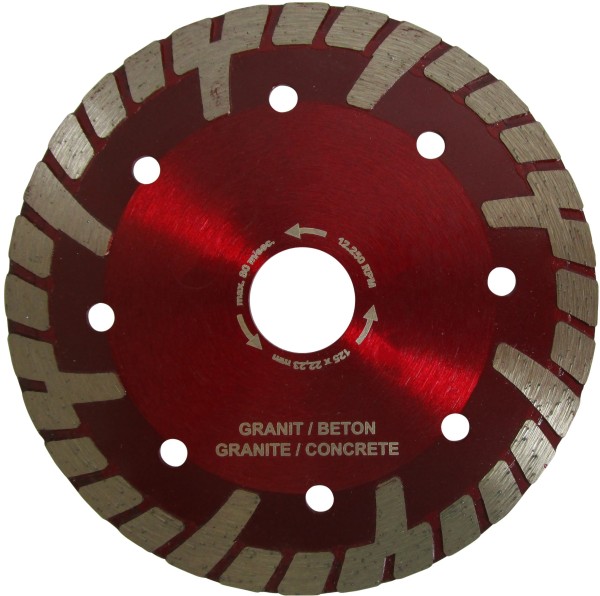 Diamantscheibe Turbo GS Beton/Granit 125mm / 230mm