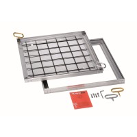 HAGO Schachtabdeckung Aluminium (Serie BVA-SL) BEGEHBAR