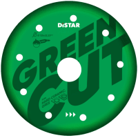 DiSTAR GREEN CUT (Feinschnitt Feinsteinzeug) - Ø 125 mm